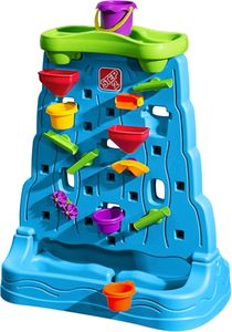 Step2 Waterfall Discovery Water Wall – Outdoor Water Table with 13-Piece Set