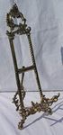 Large Decorative Brass Picture Easel