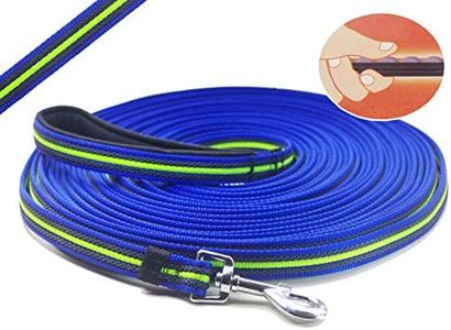 Dog Leash Long Training Dog Lead with Special Non-Slip Design and Padded Handle, 10/15/33/50 ft, for Any Size of Dogs (50 ft)