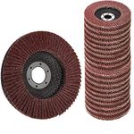 Flap Discs 20 PCS 4.5 Inch - 40 60 80 120 Grit Grinding Discs 4 1/2 Assorted Sanding Grinding Wheels,Aluminum Oxide Abrasives,Grinder disc