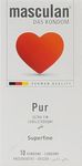 Masculan PUR 10 German condoms, crystal clear and super thin