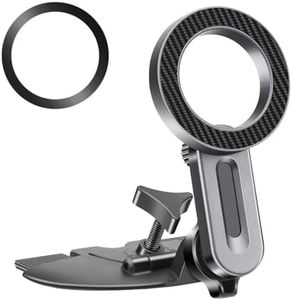 EEEKit Magnetic CD Slot Phone Mount, 20 Strong Magnets CD Player Car Phone Holder for Magsafe Cases and All Smartphones