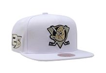 Mitchell & Ness Snapback Cap Winter White Anaheim Ducks - One Size