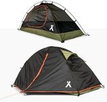 Bear Grylls 1 Person Hiking & Backpacking Tent - 3 Season Ultralight, Waterproof Tent for Camping with Rain Fly and Footprint - Black
