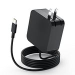 65W 45W Universal USB-C Laptop Charger, Chromebook Charger Lenovo Chromebook Charger 100e 300e, Acer Chromebook Spin 11 13 15, Asus Chromebook Charger C302 C423 C523, Samsung Chromebook Charger Type-C