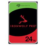 Seagate IronWolf Pro 24TB Enterprise NAS Internal HDD Hard Drive – CMR 3.5 Inch SATA 6Gb/s 7200 RPM 512MB Cache for RAID Network Attached Storage, Rescue Services (ST24000NTZ02)