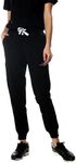 Members Only Women's Valencia Jogger Scrub Pant with Rib Bottom Leg | Medical Scrubs | Hospital Uniform | (Regular, 5XL, Black)