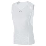 GORE WEAR M Sleeveless Ladies Undershirt Gore Windstopper, Size: S, Colour: Light Grey/White