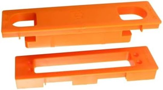 TamBee Hidden Hinge Template Invisible Hinge Router Guide Template for TamBee Hidden Door Hinges Installation Kit, Lightweight & Reusable Design（7 Inch）