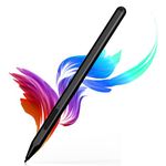 Uogic Stylus Pen for Microsoft Surface Pro 9/8/X/7+/6/5/4/3/, Surface Go 3/2/1, Surface Laptop/Studio/Book 4/3/2/1 with Palm Rejection, Smooth Writing,1024 Levels Pressure, USB-C Fast Charge, Black