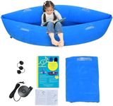 Ted Kangaroo Sensory Chair for Kids - Inflatable Peapod for Children, Includes Electric Air Pump