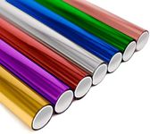 KASYU Transfer Foil Paper Bundle for Cricut Foil Transfer Kit/Spellbinders/Foil Quill/Heat Foil Pen,5inx9.84ft Heat Transfer Foil Roll,7 Assorted Colors Hot Foil Roll Transfer Foil Roll for Craft