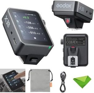 Godox X3 Pro C X3Pro C Touchscreen TTL Flash Trigger for Canon, 2.4G Wireless, 2.4" LCD Screen, Bluetooth Integration & APP Control, Wireless Speedlight Transmitter (Godox X3-C Upgrade)