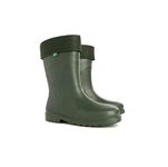 Agritrade AK Thermal LUNA -30C Ladies Wellingtons Lightweight EVA Wellies Rain Boots Women Durable Removable Insulated Input - Green (7 UK, 7)