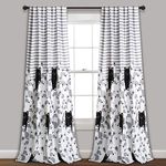 Home Fashion Room Darkening Animal Print Curtains