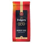 Folgers 1850 Midnight Gold Whole Bean Coffee 340g