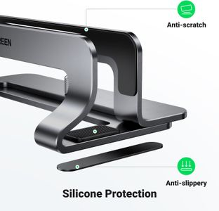 UGREEN Vertical Laptop Stand – Adjustable, Grey