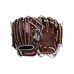 WILSON 2024 A1000 1787 11.75” Infield Baseball Glove - Brown/Red/Blue, Right Hand Throw