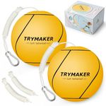 Trymaker Tetherball, 2 Set in 1 Tether Balls and Rope Set for Kids,Replacement Tetherball for Adults Backyard Outdoors