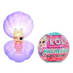 L.O.L. Surprise! Mermaids Baby Sisters - With Colour-Changing Tails, Random Assortment, Includes 1 Doll with Cute Accessories, Collect All 8 Dolls, For Kids Ages 4 and Up