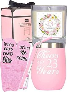 MEANT2TOBE 23rd Birthday Gifts for Women, 23rd Birthday, 23rd Birthday Tumbler, 23rd Birthday Decorations for Women, Gifts for 23 Year Old Woman, Turning 23 Year Old Birthday Gifts Ideas for Women