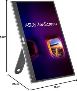 ASUS ZenScreen OLED 16" Portable Monitor – FHD, 1ms, HDR10, USB-C, Mini HDMI