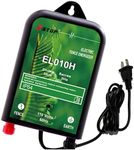 Electric Fence Charger XSTOP EL010H 2 Miles Low Impedance Electric Fence Energizer Output 8500V 0.1Joule Best for Dogs,Horses,Livestock, Squirrels,Deer Electric Fence System