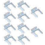 OTOTEC 10PCS Car Brake Hose Clips 1566993 994922 Manganese Steel Brake Line Retainer Replacement U-Shaped Brake Hose Bracket Brake Hose Retaining Clamp