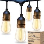 addlon LED Outdoor String Lights 48