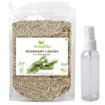 Homeda Rosemary Leaves For Hair Growth with Spray Bottle (100gm), Fresh Dried Rose Mary Leaves, Rosemary Water, Dry Rose marry Leaf with Applicator, Organic Rojmeri leave Tea powder, Rose Marry Herb