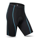 Lixada Men's Cycling Shorts Breathable Quick Dry Padded Bike Bicycle Shorts Riding