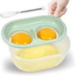 Egg White Separator with Egg Beater, Egg Separator Yolk White Separator Egg White Filter Storage Box Food Grade Level Kitchen Gadgets Egg Separator for Kitchen Cooking Kitchen Gadgets 1