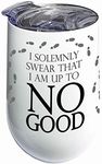 Spoontiques Mischief Managed Stainless Tumbler White One Size