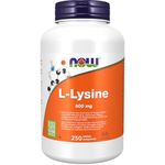 NOW Supplements, L-Lysine (L-Lysine Hydrochloride) 500 mg Tablets, Amino Acid, 250 Count