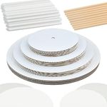 Akamino 230 PCS Cake Boards Tiering