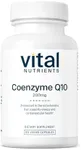 Vital Nutrients CoQ10 200mg | Vegan Supplement | Potent Antioxidant of CoEnzyme Q10 to Support Heart Health and Energy Levels* | Gluten, Dairy and Soy Free | Non-GMO | 60 Capsules