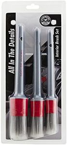 Chemical Guys All in The Details Interior Detailing Brush Set (3 Pieces)