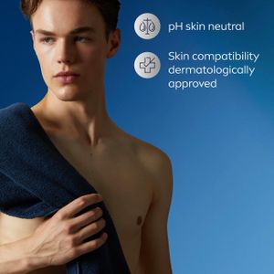 NIVEA MEN Protect & Care Shower Gel 250ml – Hydrating Body Wash
