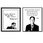 3PCS The Office Motivational Quote 