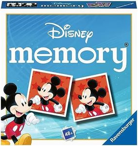 Ravensburger 24560 Disney-Mini Memory Game for Kids Age 3 Years and up