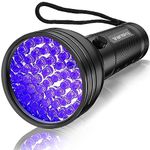 UV Flashlight Black Light UV Lights, Vansky 51 LED Ultraviolet Blacklight Pet Urine Detector for Dog Cat Urine,Dry Stains,Bed Bug, Matching with Pet Odor Eliminator