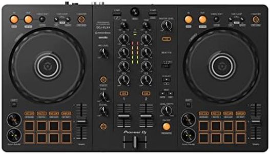 Pioneer DJ DDJ-FLX4 2-deck rekordbox and Serato DJ Controller - Graphite