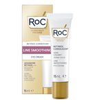 RoC Retinol Correxion Line Smoothing Eye Cream, Reduces Puffiness & Dark Circles, Anti Wrinkle & Anti Aging Treatment for the Delicate Eye Area - 15ml