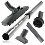 SPARES2GO Universal Telescopic Extension Rod + Tool Kit for Vacuum Cleaners (35mm Diameter)