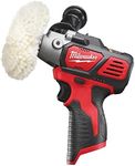 Milwaukee M12BPS-0 M12 Sub Compact Polisher/Sander (Naked - no Batteries or Charger), Brown|black