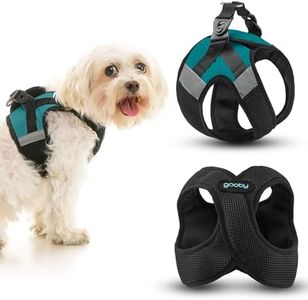 Gooby Soft Mesh X Step in Dog Harness - Turquoise, X-Large