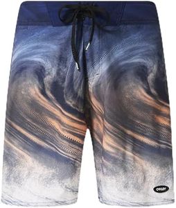 Oakley Men's Cosmic Tides 18" Boardshort, Blue, 34