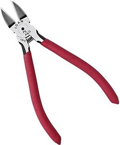 IGAN-P6 6-inch Ultra Sharp & Powerful Side Cutter Clippers with Longer Flush Cutting Edge, Ideal Wire Snips for Crafting, Floral, Electrical & Any Clean Cut Needs