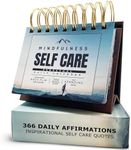 MESMOS 366 Mindfulness Self Care Quotes Daily Motivational Calendar, Inspirational Gifts for Men, Office Decor for Men and Women, Office Desk Accessories for Men, , Stress & Anxiety Relief Items, Office Gifts