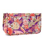 Periea Handbag Organiser - Daisy - Large, Purple Floral